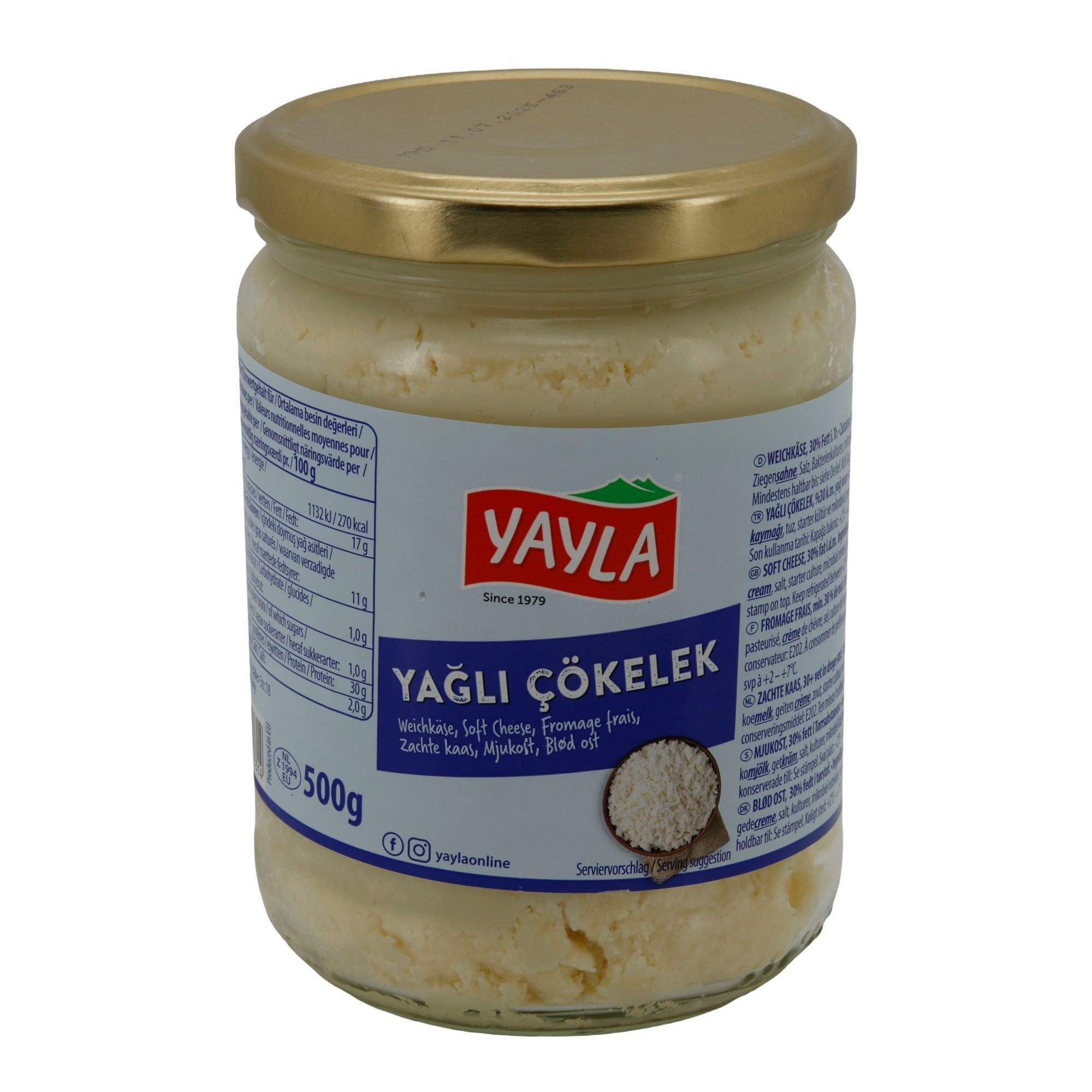 Weichkäse Yayla Yağlı Çökelek | Weichkäse | Türkisch | 500 g YAYLA